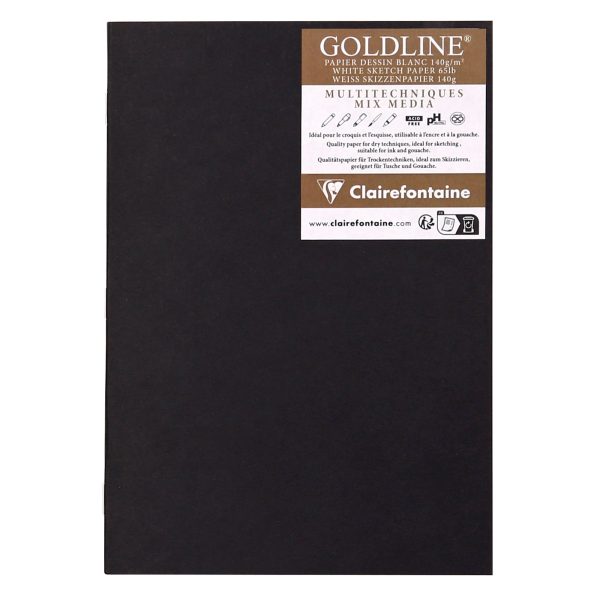 Goldline White Sketch Paper Pad For Sale