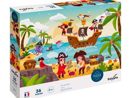 Kids  Puzzle - Pirates, 36 Pieces Supply