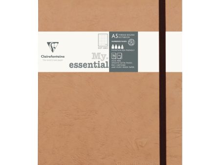 Age Bag Notebook - Dot Grid, Stitch-Bound, A5 Cheap