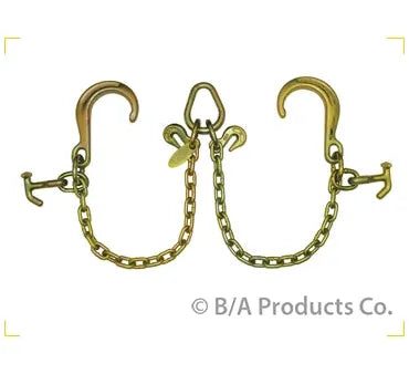 BA V-Chain with Classic Style J Hooks and Hammerhead T-J Combo Hooks For Discount