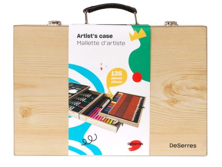 Artist Wooden Case - 135 Pieces Online