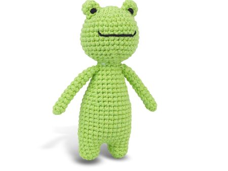 Amigurumi Crochet Kit - Trevor the Frog Hot on Sale