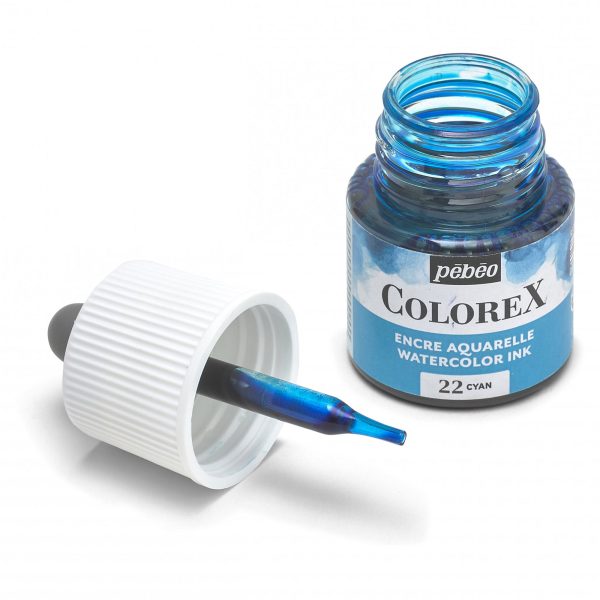 Colorex Watercolour Ink - Oriental Blue Online Hot Sale