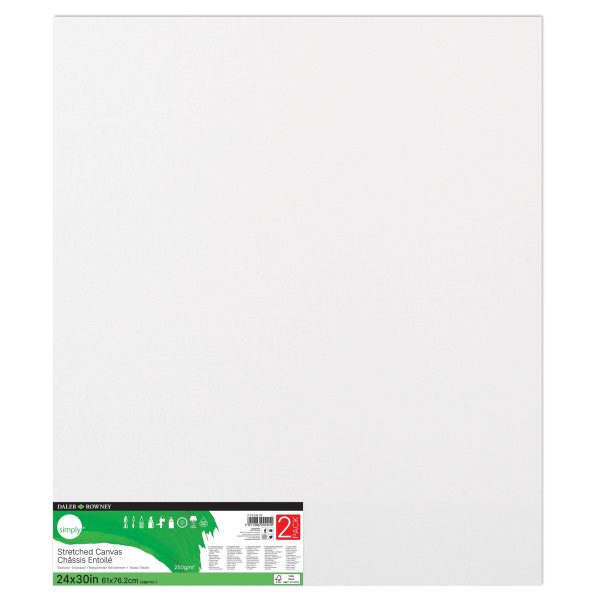 2:Pack Simply Canvases - 14 X 18 in Hot on Sale