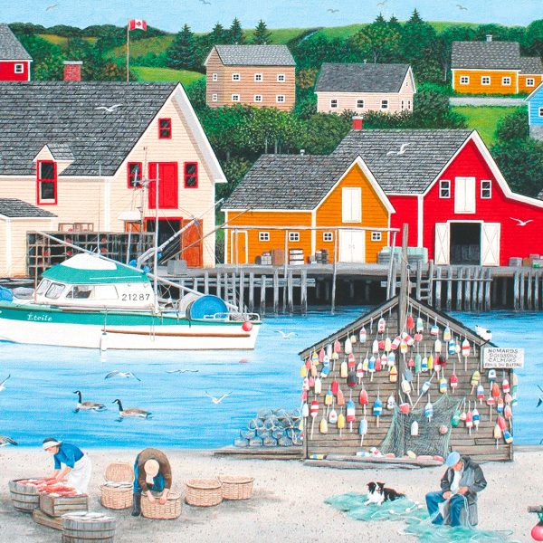 Adult Puzzle - Fisherman s Cove, 1,000 Pieces Online