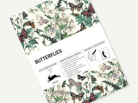 Gift & Creative Paper Book - Butterflies on Sale