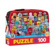 100-Piece Puzzle Lunch Box -  Robots  Online Hot Sale