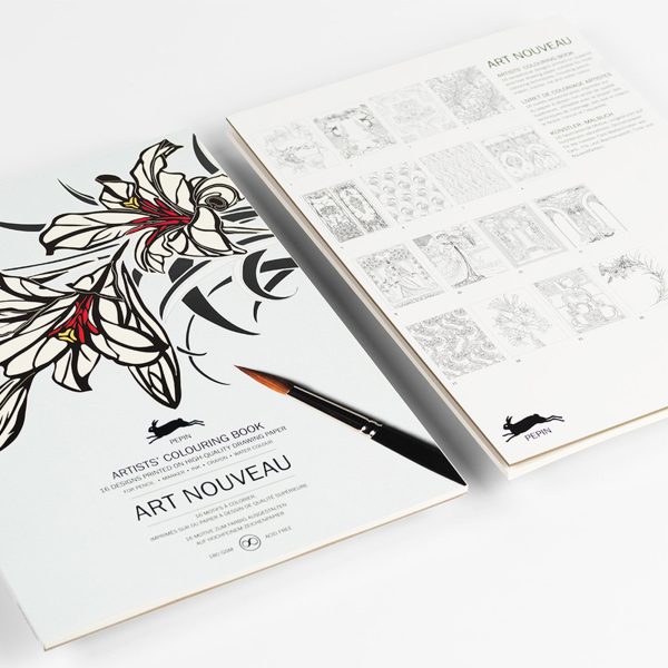 Artists  Colouring Book: Art Nouveau Online Hot Sale