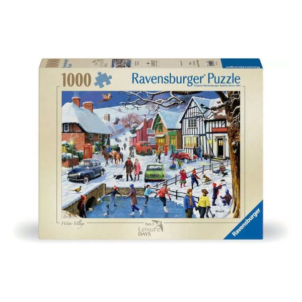 Adult Puzzle - Winter Village, 1,000 Pieces For Sale