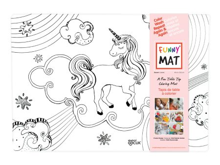 Funny Mat Colouring Placemat - Unicorn Sale