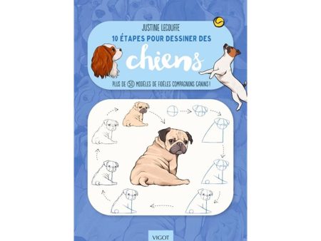 10 étapes pour dessiner des chiens - French Ed Discount