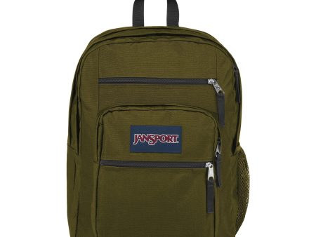 Big Student Backpack - Army Green, 34 L Sale