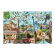 5,000-Piece Puzzle -  Big City Collage  For Cheap