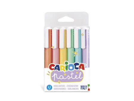 6-Pack Highlighters - Pastel Supply