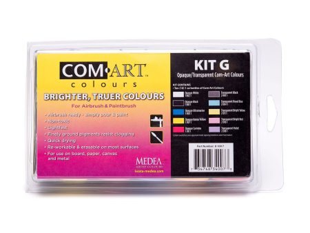 Com Art Colours Kit - Opaque Transparent Fashion