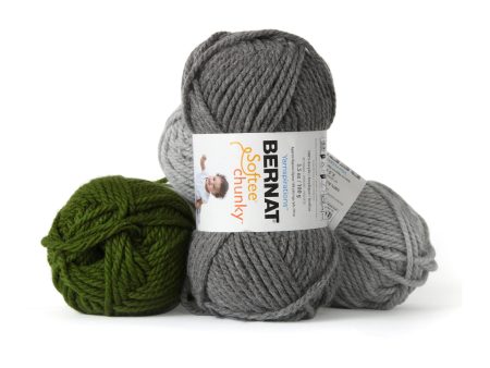 Softee Chunky Yarn - Dark Taupe on Sale