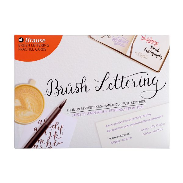 Brush Lettering Practice Cards Sale