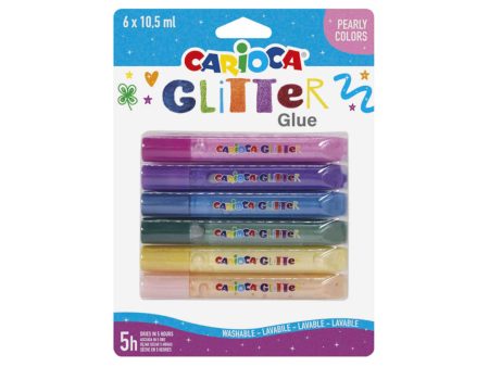 6-Pack Glitter Glues - 10.5 ml Online