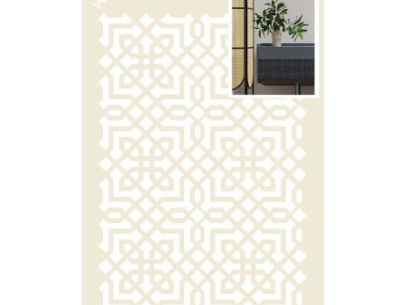 A4 Stencil - Marrakesh Online now