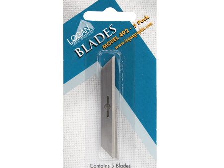 Blades (5) for Logan #1500 cutter Hot on Sale