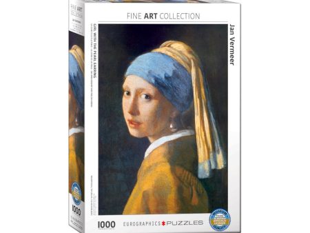 1,000-Piece Puzzle -  Girl with the Pearl Earring  Hot on Sale