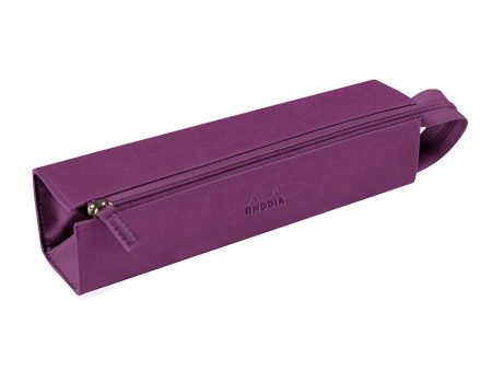 Zip Pencil Case - Purple For Cheap