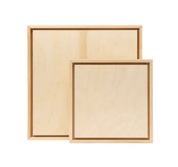 2:in:1 Wood Floater Panel : 1.5 in. - 6 X 6 in Hot on Sale