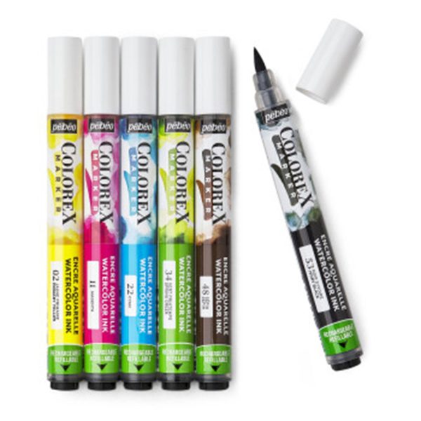 6-Pack Colorex Watercolour Markers - Essentials Discount