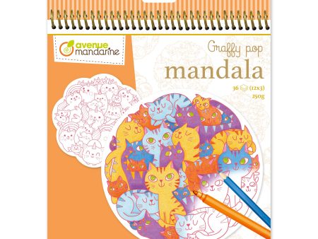 Graffy Pop Mandala: Jumble Cats Online now