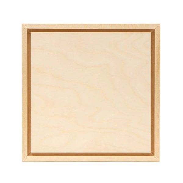 2:in:1 Wood Floater Panel : 1.5 in. - 6 X 6 in Hot on Sale