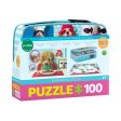 100-Piece Puzzle Lunch Box -  Dinner Time  Hot on Sale