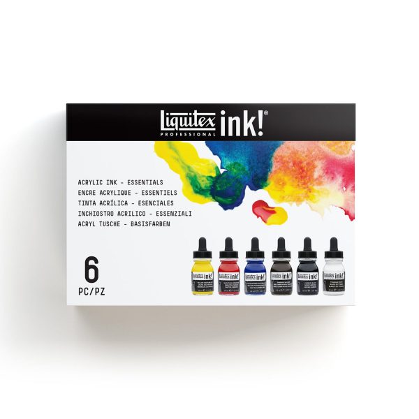 Acrylic Ink - Essentials, 6 x 30 ml For Discount