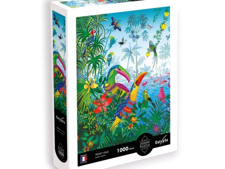 1,000-Piece Puzzle -  Tropical Garden, Peggy Nille  Hot on Sale