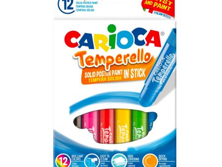 12-Pack Temperello Poster Paint Sticks Online Hot Sale