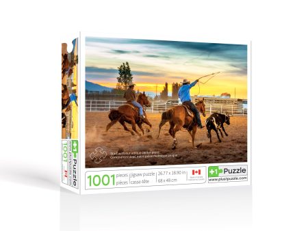 1,001-Piece Puzzle -  Tie-Down Roping  Online Hot Sale