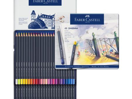 48-Pack Goldfaber Coloured Pencils For Discount