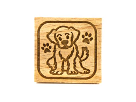 Engraved Stamp - Puppy For Discount