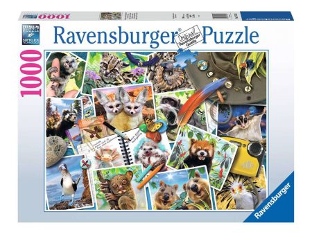 1,000-Piece Puzzle -  A Traveller s Animal Journal  Online now