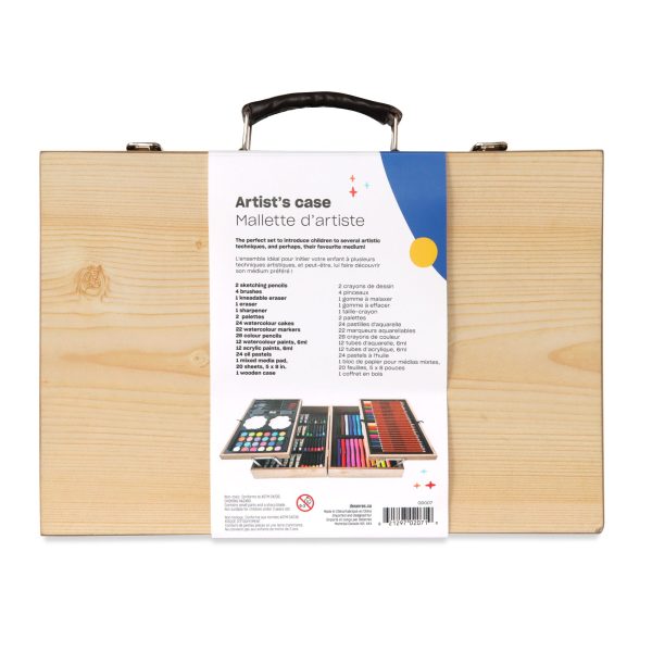 Artist Wooden Case - 135 Pieces Online