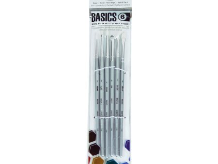 6-Pack Basics Brush Set on Sale