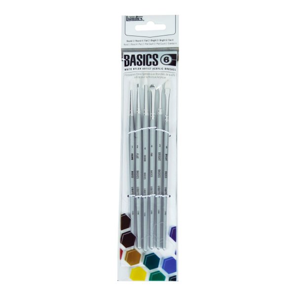 6-Pack Basics Brush Set on Sale