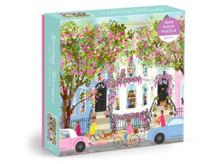 1,000-Piece Puzzle -  Spring Terrace  Online now