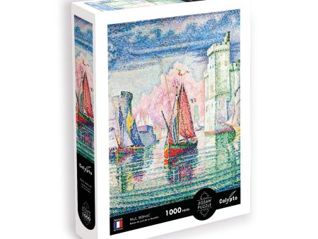 1,000-Piece Puzzle -  Entrance to the Harbor of La Rochelle, Paul Signac  Discount