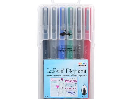 6-Pack Le Pen Fineliners - Primary Colours Online