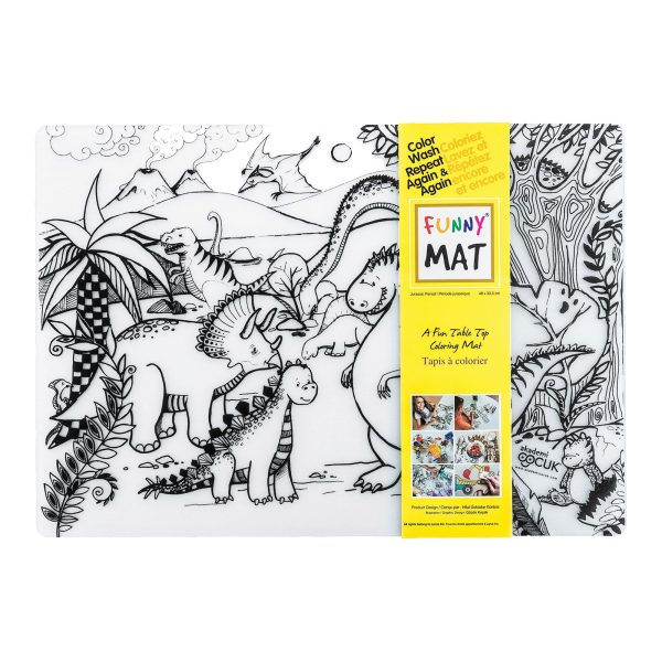 Funny Mat Colouring Placemat - Jurassic Sale