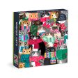 500-Piece Puzzle -  Wintry Cats  Online Sale