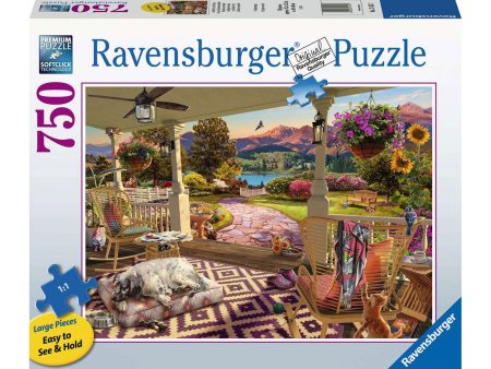 750-Piece Puzzle -  Cosy Front Porch Views  For Discount