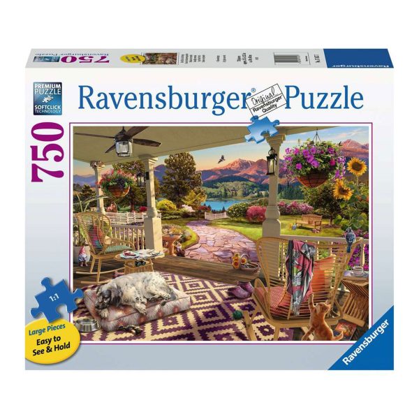 750-Piece Puzzle -  Cosy Front Porch Views  For Discount