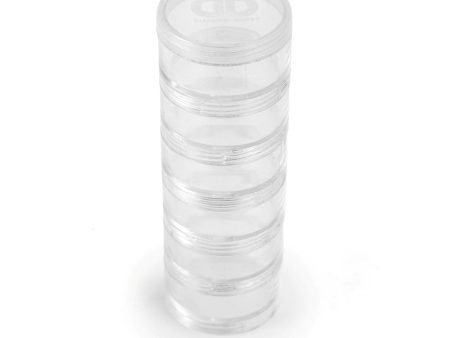 6-Pack Diamond Dotz Stackable Storage Cylinders on Sale