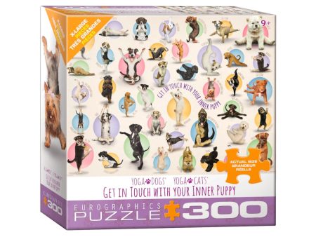 300-Piece XL Puzzle -  Yoga Dogs  Online now